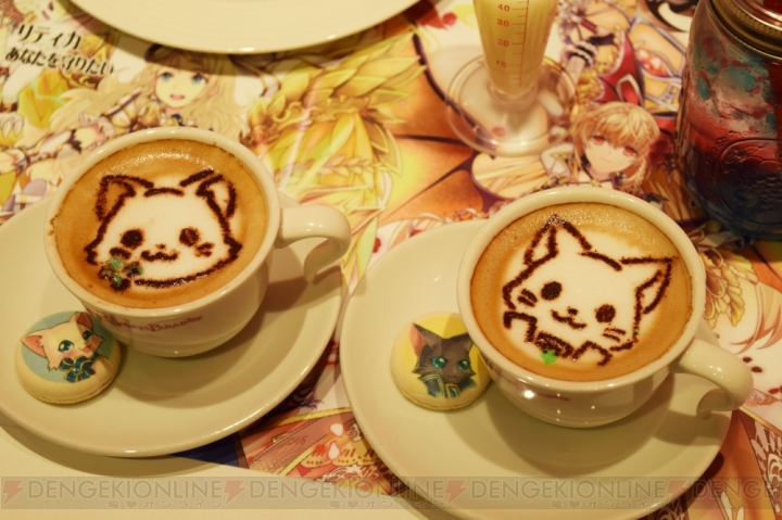 『白猫』『黒ウィズ』白黒カフェが渋谷で開催中。シャルロットなどの新イラストが登場