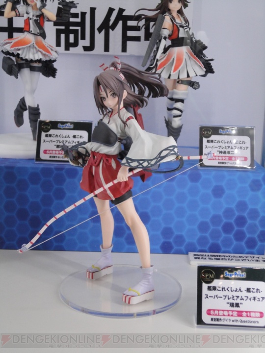 【ワンフェス速報】セガブースでは『ラブライブ！』μ’sや『だがしかし』枝垂ほたるのフィギュアが展示