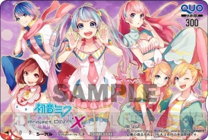 『初音ミク－Project DIVA－X』店舗別特典の第3弾はたまさんが描くクオカードなど！