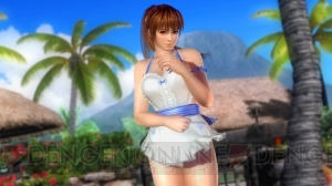 『DOA5 LR』ハート型がかわいい女性用エプロンコスが配信。破壊されるとセクシーなビキニが登場