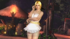 『DOA5 LR』ハート型がかわいい女性用エプロンコスが配信。破壊されるとセクシーなビキニが登場