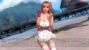 『DOA5 LR』ハート型がかわいい女性用エプロンコスが配信。破壊されるとセクシーなビキニが登場