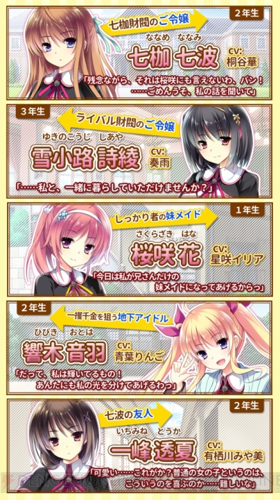 不思議系少女に庶民の生活を教えることに。恋愛ADV＋マネーゲーム『お嬢様はご機嫌ナナメ』