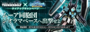 『ガンジオ』で『機動戦士ガンダム サンダーボルト』仕様のジムがもらえるキャンペーンが実施中