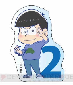 “おそ松さん 渋谷マルイSHOP”で描き下ろし松パーカーイラストのアクリルバッジやデカンバッチが登場