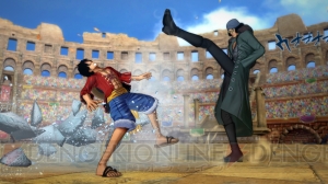 『ONE PIECE BURNING BLOOD』では味方と交代して連撃と防御ができる。新システムを紹介