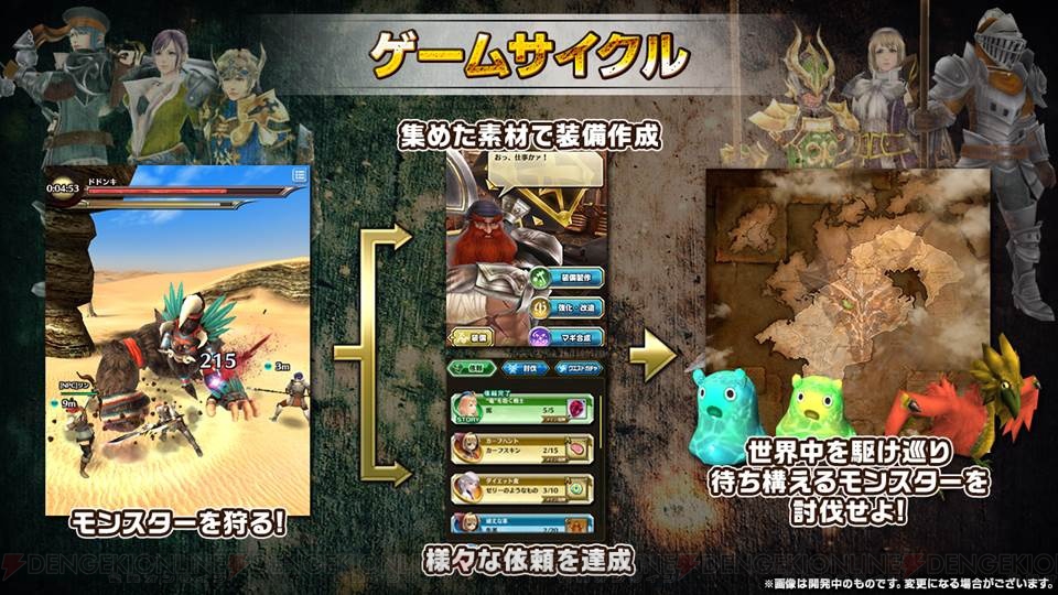 コロプラのハンティングrpg ドラゴンプロジェクト を遊んだ感想は 5つの武器種で4人プレイ可能 電撃オンライン