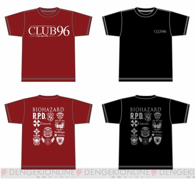 CLUB96オリジナルTシャツ バイオハザード リベレーションズ2 当選品