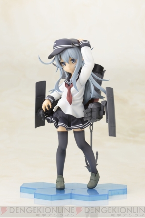 艦これ 響 ひびき が1 8スケールでフィギュア化 コトブキヤショップ購入特典は照れ顔パーツ 電撃オンライン