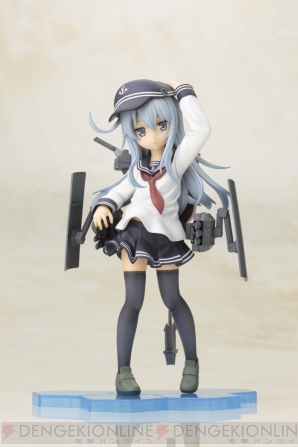 艦これ 響 ひびき が1 8スケールでフィギュア化 コトブキヤショップ購入特典は照れ顔パーツ 電撃オンライン