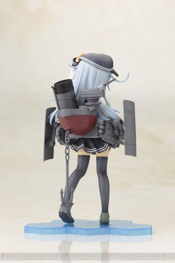 艦これ 響 ひびき が1 8スケールでフィギュア化 コトブキヤショップ購入特典は照れ顔パーツ 電撃オンライン