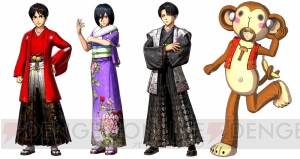 『進撃の巨人』キャラクターコスチュームや追加エピソードなどが楽しめるDLCの一括販売が開始
