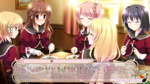 iOS版『桜舞う乙女のロンド』は女装してお嬢様学園に通う恋愛ADV