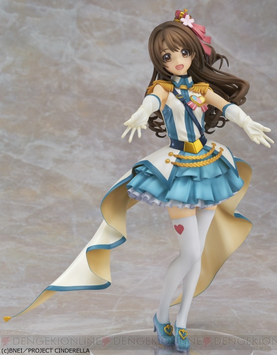 『アイドルマスター シンデレラガールズ』島村卯月が2期OP衣装で立体化。同じ衣装で凛、未央も発売予定