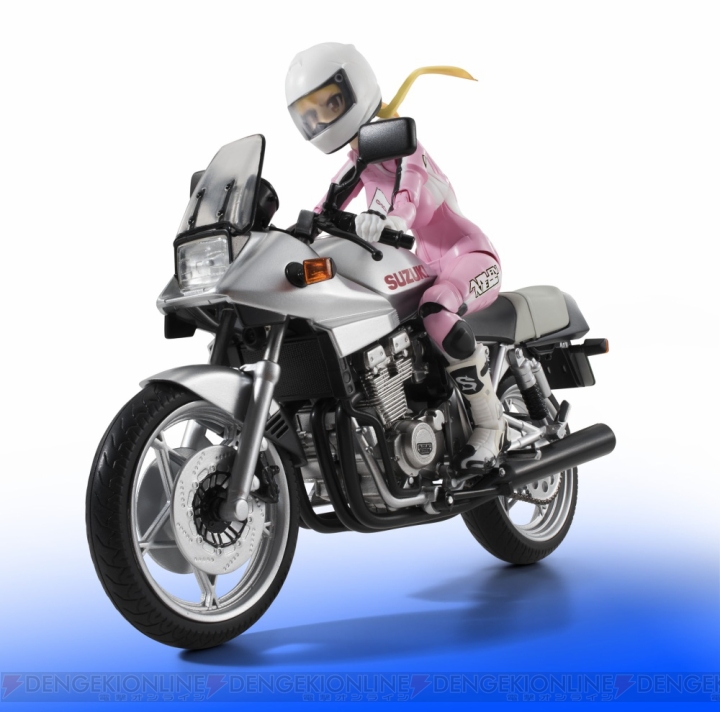 『S.H.Figuarts』に『ばくおん!!』登場。第1弾は鈴乃木凜＆GSX 400S KATANA