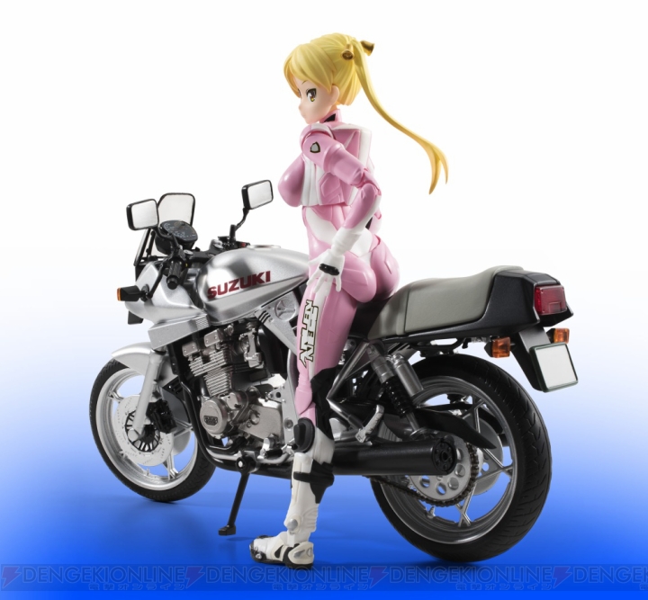 『S.H.Figuarts』に『ばくおん!!』登場。第1弾は鈴乃木凜＆GSX 400S KATANA