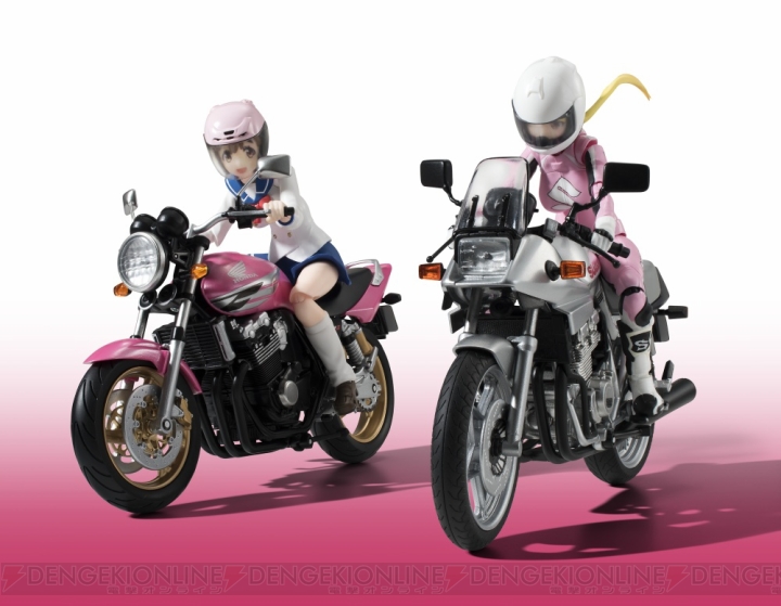 『S.H.Figuarts』に『ばくおん!!』登場。第1弾は鈴乃木凜＆GSX 400S KATANA