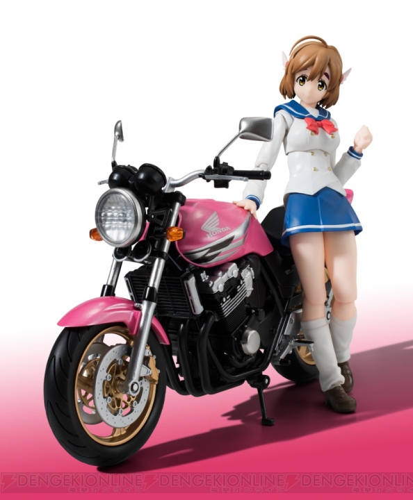 『S.H.Figuarts』に『ばくおん!!』登場。第1弾は鈴乃木凜＆GSX 400S KATANA