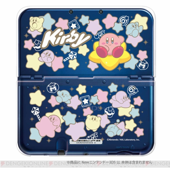 『星のカービィ』New3DS/New3DS LL用のカバーやタッチペンの新作が登場