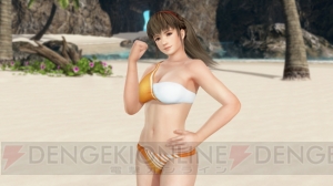 『DOAX3』お尻のシースルーがセクシーな水着“はまぐり”とスポーティーな水着“ワールウィンド”が配信