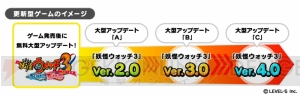 『妖怪ウォッチ3 スシ/テンプラ』の発売日は7月16日。2人の主人公を交互に操作しながら物語を進める形に