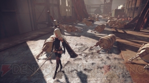 『NieR：Automata』の最新ビジュアル＆コンセプトアートが大量到着！ 9S・A2が戦う姿も