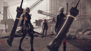 『NieR：Automata』の最新ビジュアル＆コンセプトアートが大量到着！ 9S・A2が戦う姿も