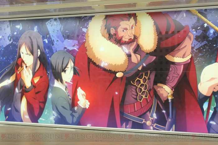 『FGO』×『Fate/Zero』ufotable描き下ろしポスターが東京メトロ新宿西口通路に登場