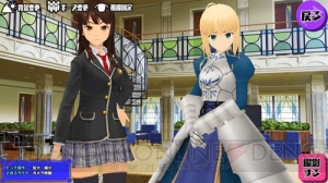 『スクスト』に『Fate/stay night［UBW］』のセイバーや凛がオリジナル3Dモデルで参戦
