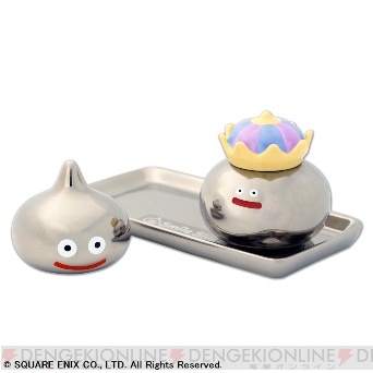 調味料を入れて使えるメタルスライム メタルキングの容器のセットなどが発売中 電撃オンライン