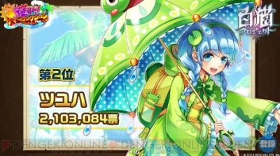 白猫 夏イベントにエスメラルダ ツユハ カムイ セルジュが登場決定 人気投票の結果発表 電撃オンライン