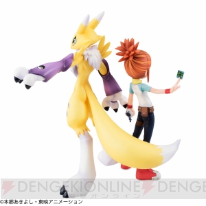 『デジモンテイマーズ』のベルゼブモン＆インプモン、レナモン＆牧野留姫がフィギュア化！