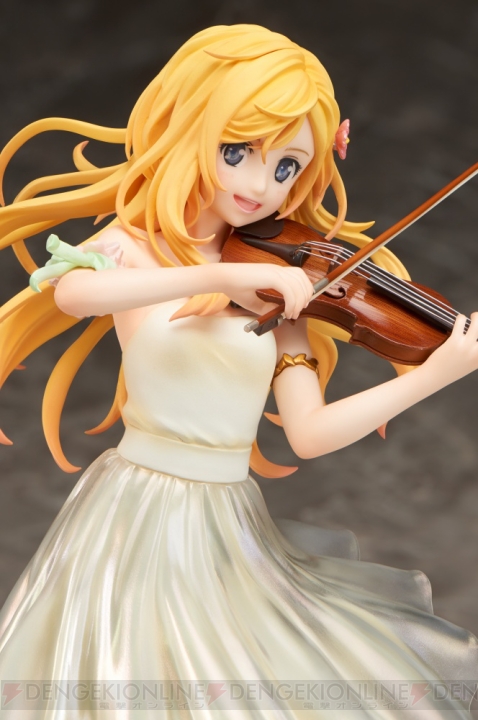 『四月は君の嘘』宮園かをりがドレスVer.でフィギュア化。天真爛漫で豊かな表情がグレードアップ