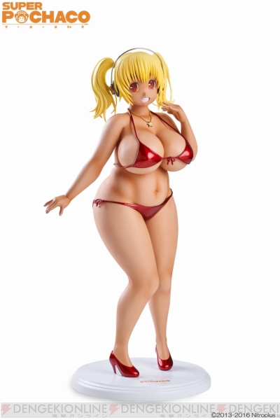 こんがり小麦色に笑顔のあふれる『すーぱーぽちゃ子』の1/3サイズフィギュアが8月に発売！ - 電撃オンライン