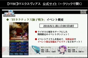 『FFBE』×『FFT 獅子戦争』でオルランドゥが登場。トラストマスター報酬は雷神の戦術書