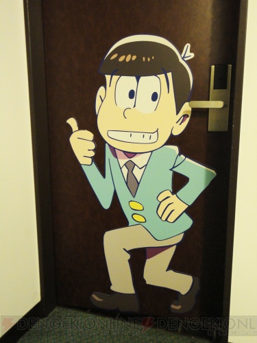 『おそ松さん』プリンスホテルコラボルームは作品愛にあふれた仕掛けが満載！ フォトレポートをお届け