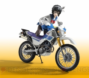 『ばくおん!!』の天野恩紗が愛車“SEROW225W”とセットで立体化！ 精密なバイクと自然な搭乗ポーズを再現