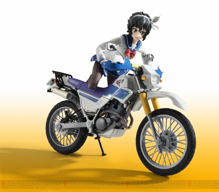 『ばくおん!!』の天野恩紗が愛車“SEROW225W”とセットで立体化！ 精密なバイクと自然な搭乗ポーズを再現