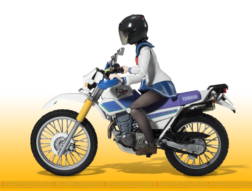 ばくおん!!』の天野恩紗が愛車“SEROW225W”とセットで立体化！ 精密な