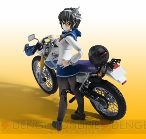 『ばくおん!!』の天野恩紗が愛車“SEROW225W”とセットで立体化！ 精密なバイクと自然な搭乗ポーズを再現
