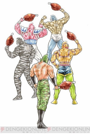 『モンスターハンタークロス×キン肉マン コラボTシャツ』