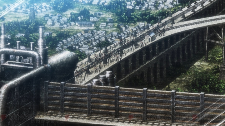 『甲鉄城のカバネリ』第9話で幕府が金剛郭への道を閉ざそうとする中、美馬は磐戸駅の領主に会談を求める