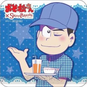 『おそ松さん』×スイーツパラダイスコラボカフェが登場。コラボメニュー注文でオリジナルコースターがもらえる