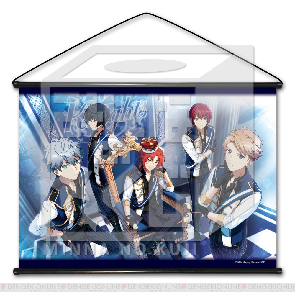 みんくじ あんスタ の第2弾が6月18日より発売 Knightsタペストリーなどが登場 電撃オンライン