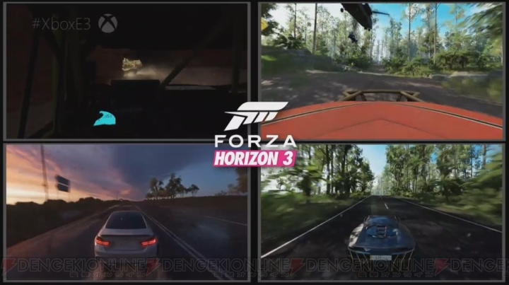 『Forza Horizon 3』は9月27日発売。舞台はオーストラリアに【E3 2016】