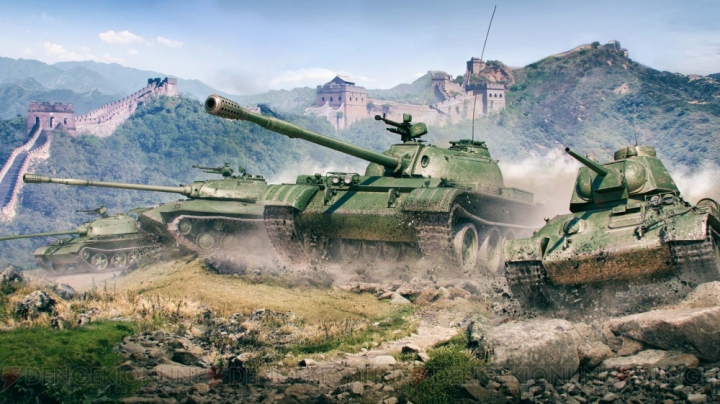 PS4『WoT』に中国ツリーが登場。“Type64”・“112”・“T-34-3”などの20輌が実装