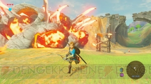 『ゼルダの伝説　ブレス オブ ザ ワイルド』多彩なアクションが確認できるスクリーンショットなどを公開