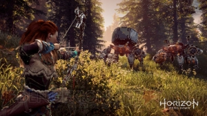 『Horizon Zero Dawn』では湖で泳ぐこともできる。アーロイの物語にも注目【E3 2016】