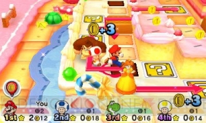 3DS『マリオパーティ スターラッシュ』は“待ち時間なし”！ 4人同時にサイコロを振りボスを目指す