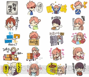 『ドージン活動、はじめました!?』LINEスタンプがついに発売！ 原稿期間からイベント打ち上げまで完全カバー!!